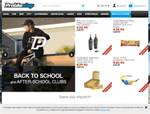 Tablet Screenshot of probikeshop.com