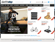 Tablet Screenshot of probikeshop.fr